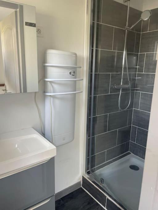 Charmant Appartement Avec Parking Privee Buxerolles Exterior foto